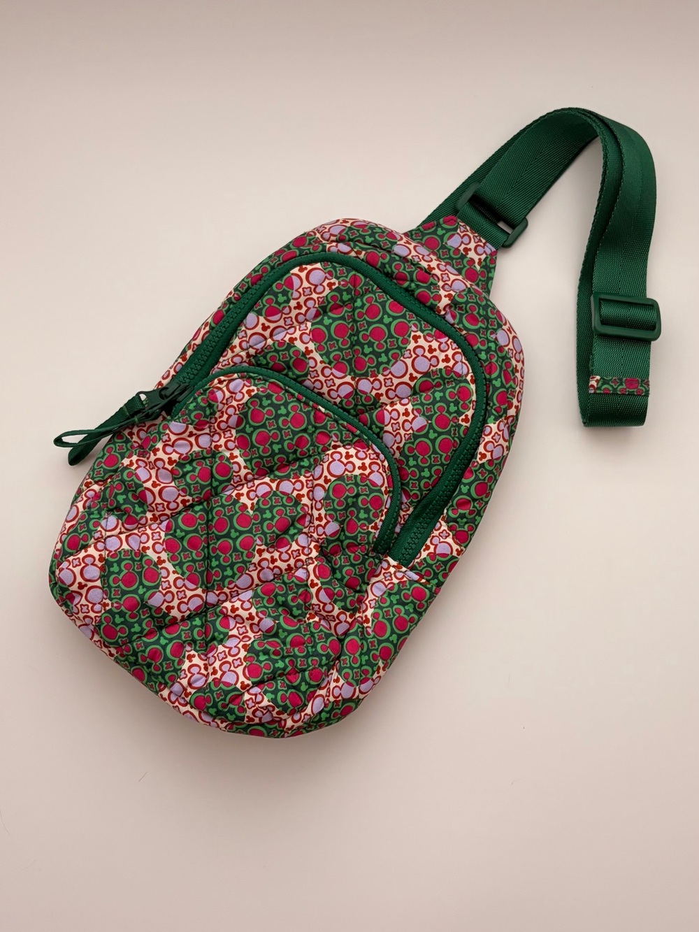 NWOT Vera Bradley x Disney Parks Quilted Mickey Mouse Sling Backpack
